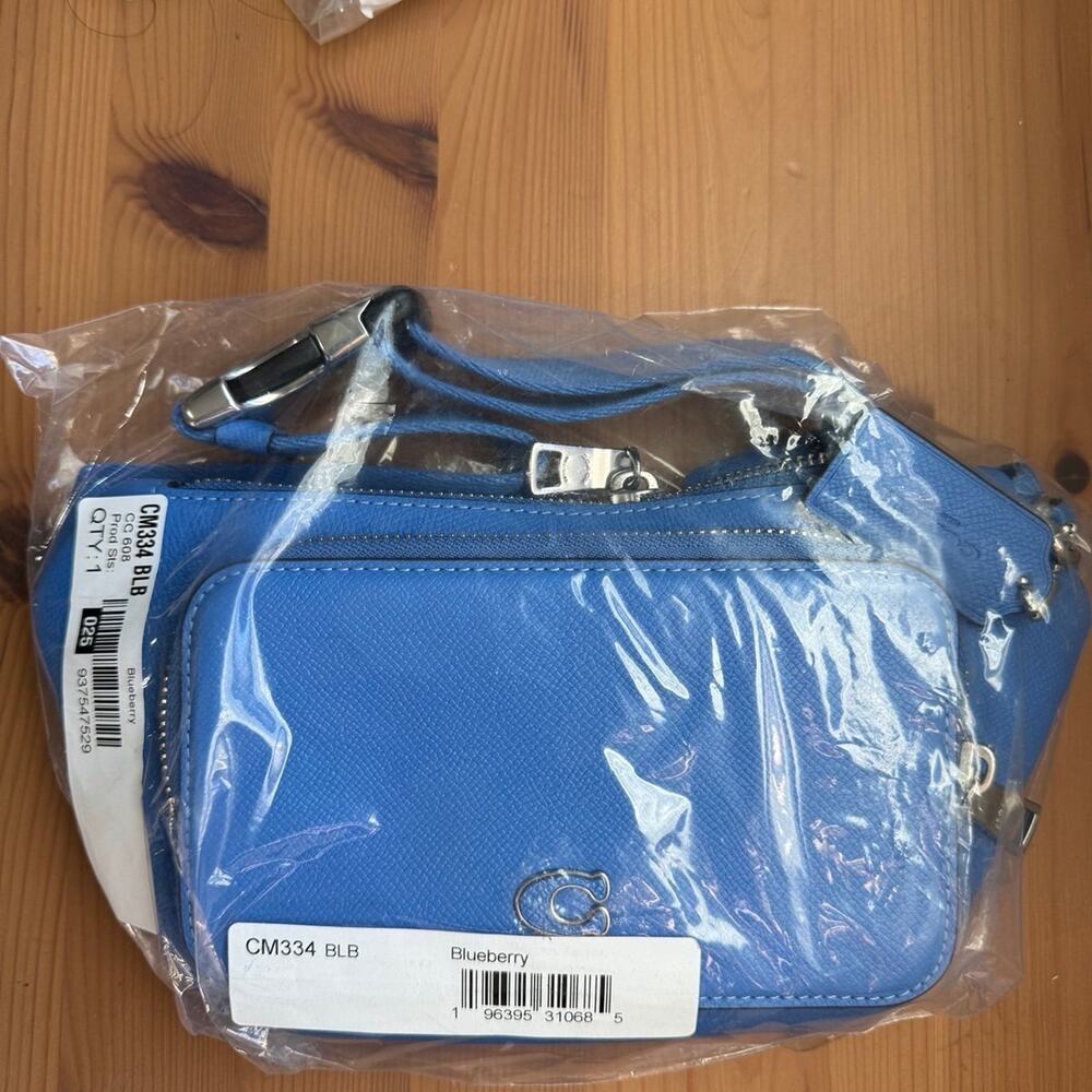 ❤️ Belt Bag With Signature Canvas Interior Detail Blueberry - Picture 6 of 6